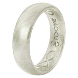 Groove Ring Solid Pearl