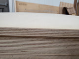 18mm Poplar Plywood 48-1/2" x 96-1/2" 11 Ply Core