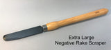 Robust - Negative Rake Scraper w/Maple Handle or Un-Handled