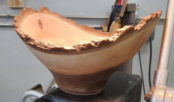 Green Wood Natural Edge Bowl Turning Class - Saturday, February 24th, 2024