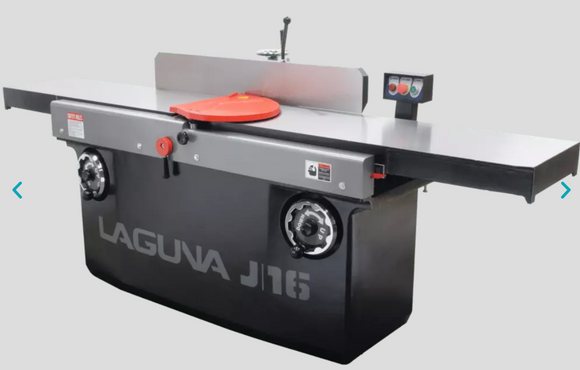 Laguna J|16 Industrial Jointer - List $11,098.00 - Sale $9,988.00 March 1 - 31, 2024
