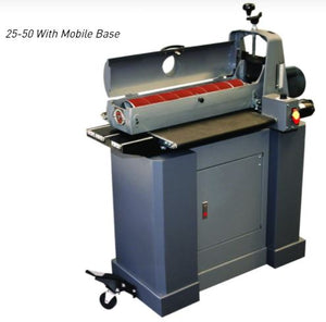 SuperMax 25-50 Drum Sander w/ Closed Stand and Mobile Base ETA For Delivery 1/6/22