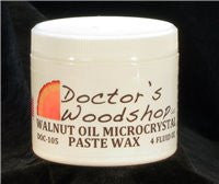 Doctor's Woodshop Walnut Oil Microcrystal Paste Wax
