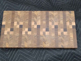 Cutting Board - 18"x10"x1" English Walnut, American Walnut, Maple, QS White Oak