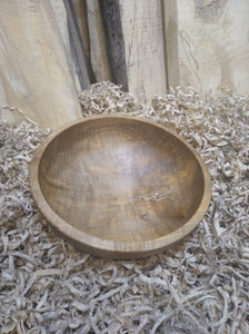 Quilted Ambrosia Maple Bowl 11"